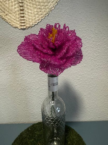 Single Peony fuchsia