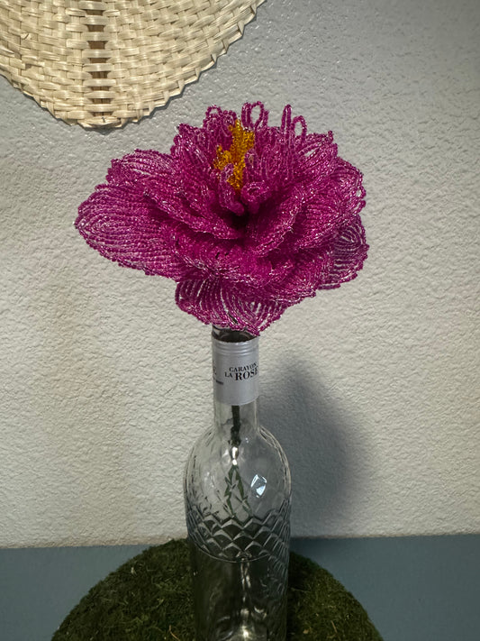 Single Peony fuchsia